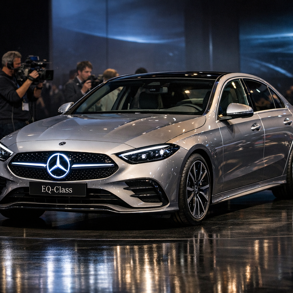 奔驰首款纯电C级回归C-Class：参数很能打，更关键的是它不再躲在EQ后面