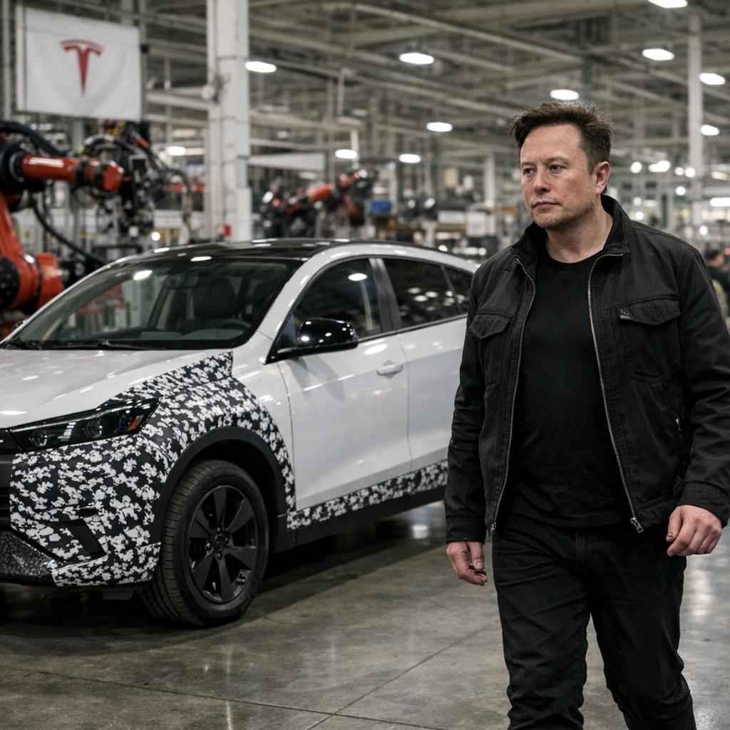 特斯拉又想造“人民的电动车”了：当Robotaxi迟迟不开花，马斯克开始回头
