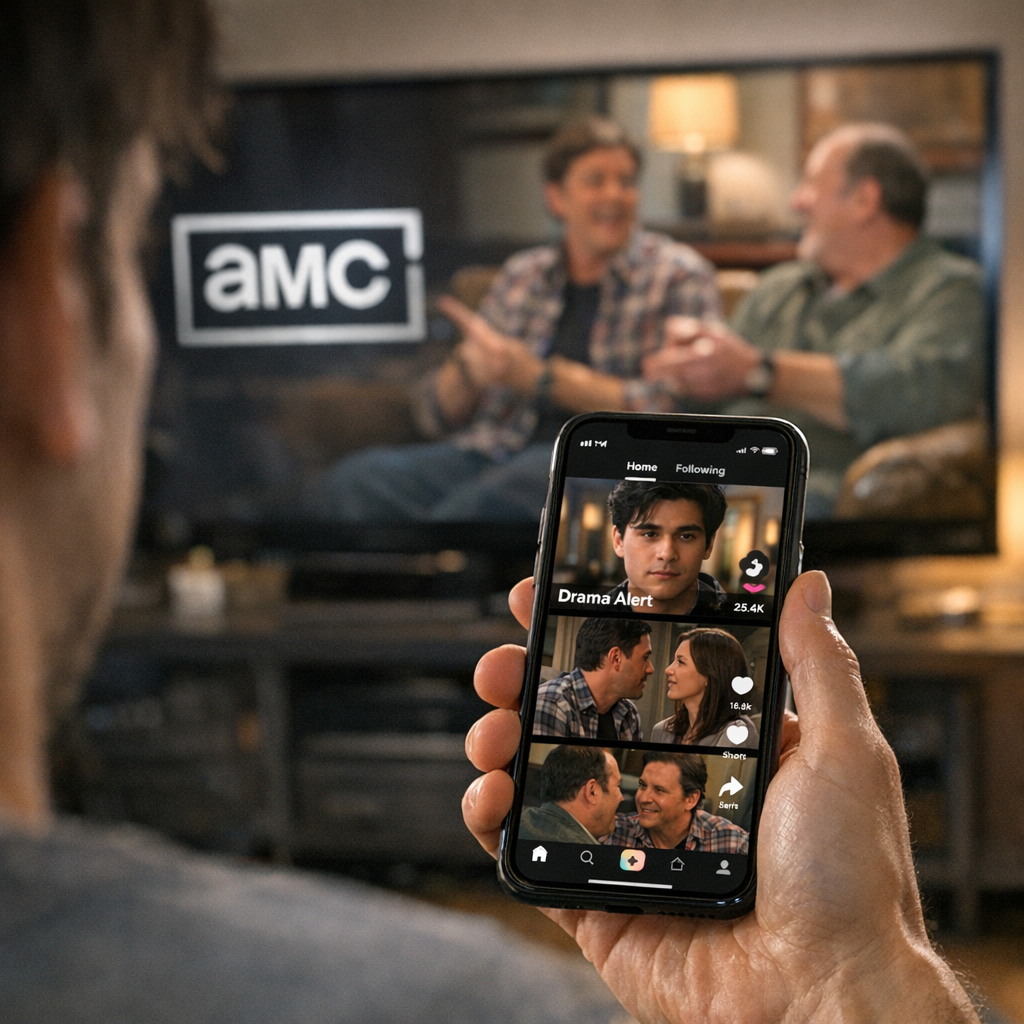 AMC把一集新剧切成21段塞进TikTok：短视频终于开始“反向吞掉”长视频了