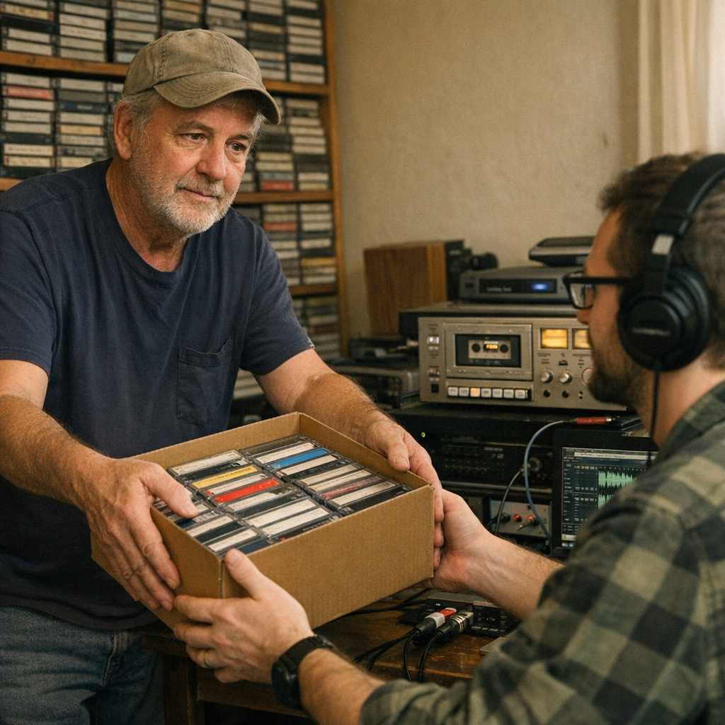 1万盘磁带上网：当一位乐迷把半生现场记忆，交给互联网保存