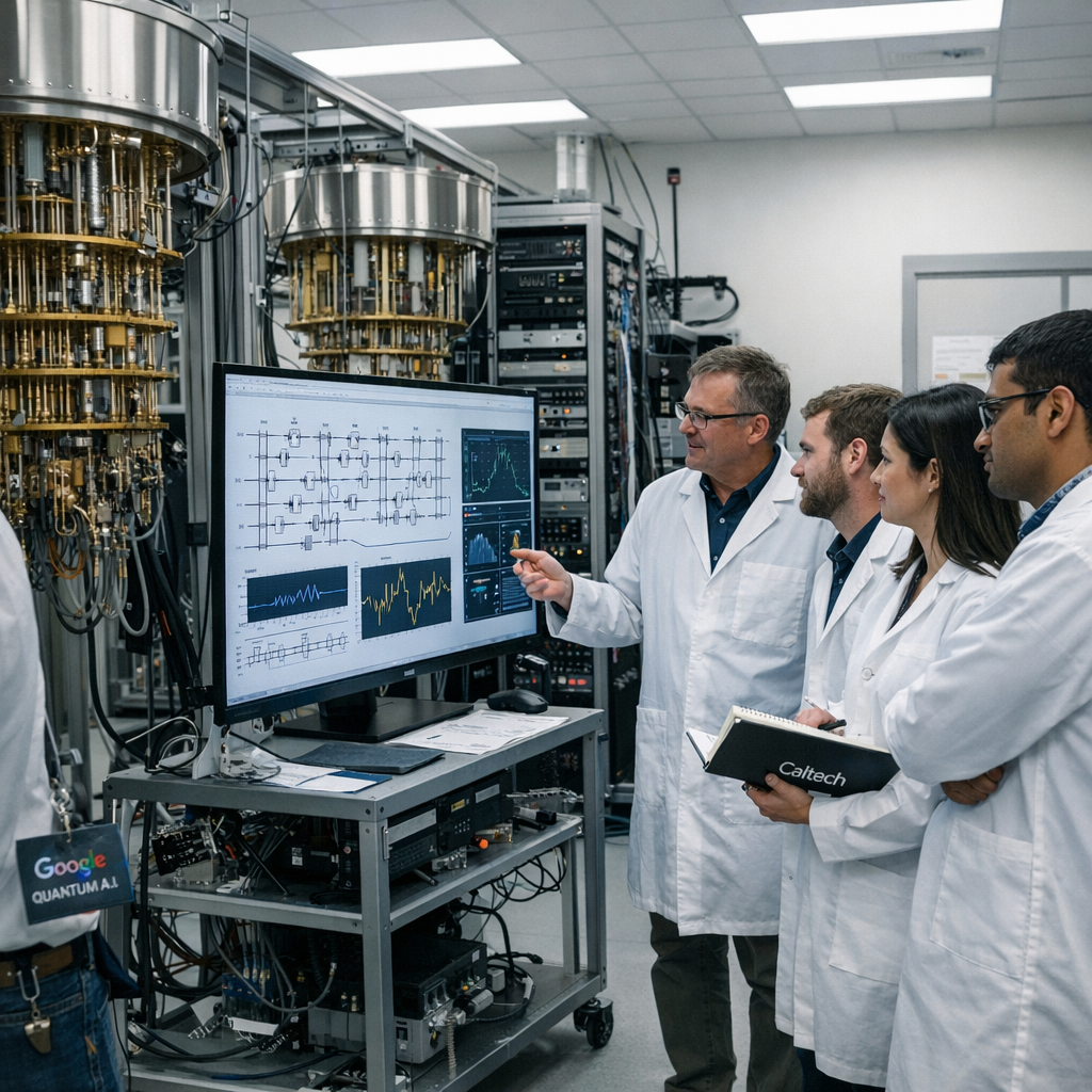 量子计算突然按下快进键：谷歌与加州理工两记“重锤”，让比特币和加密世界更坐不住了