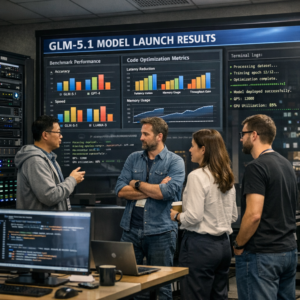 GLM-5.1不只是更会写代码，它开始学会“熬项目”了