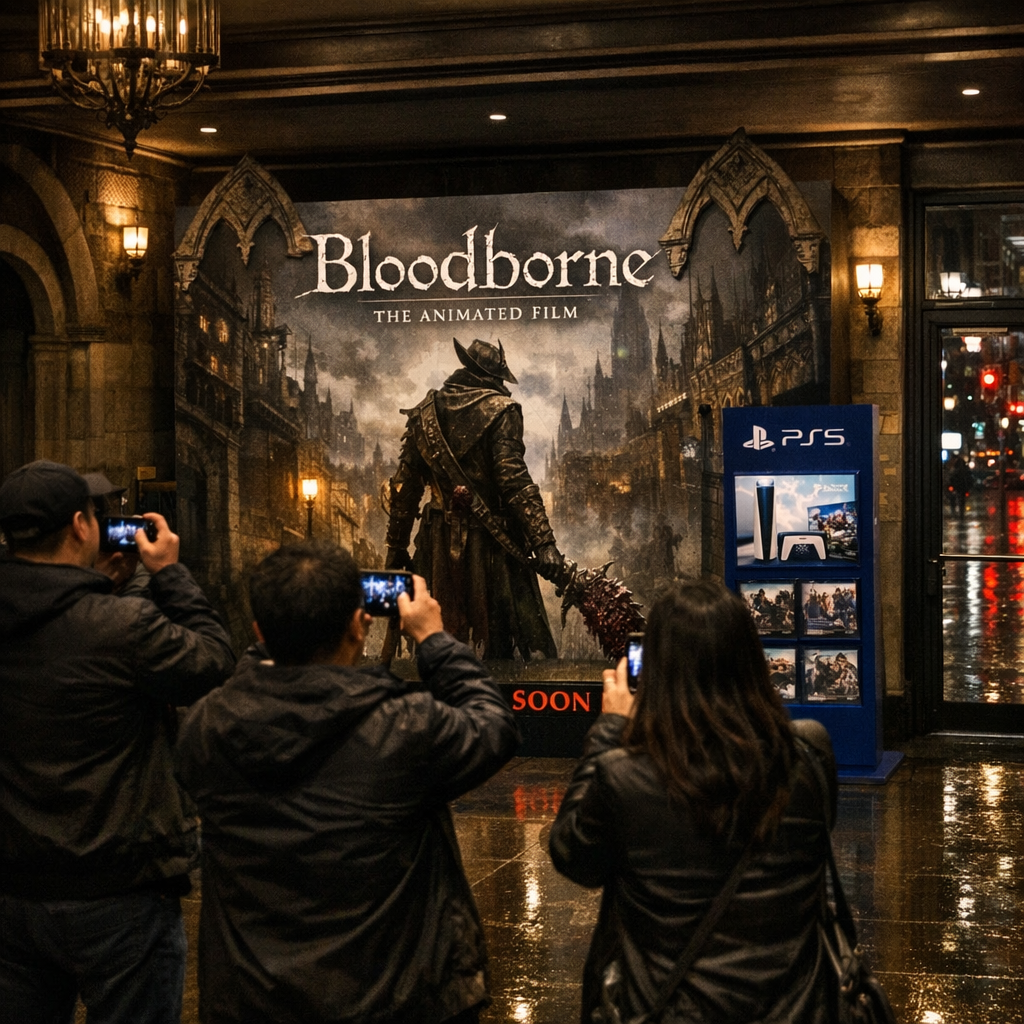 《血源诅咒》终于等来新动静：不是重制也不是上 PC，而是一部成人级动画电影