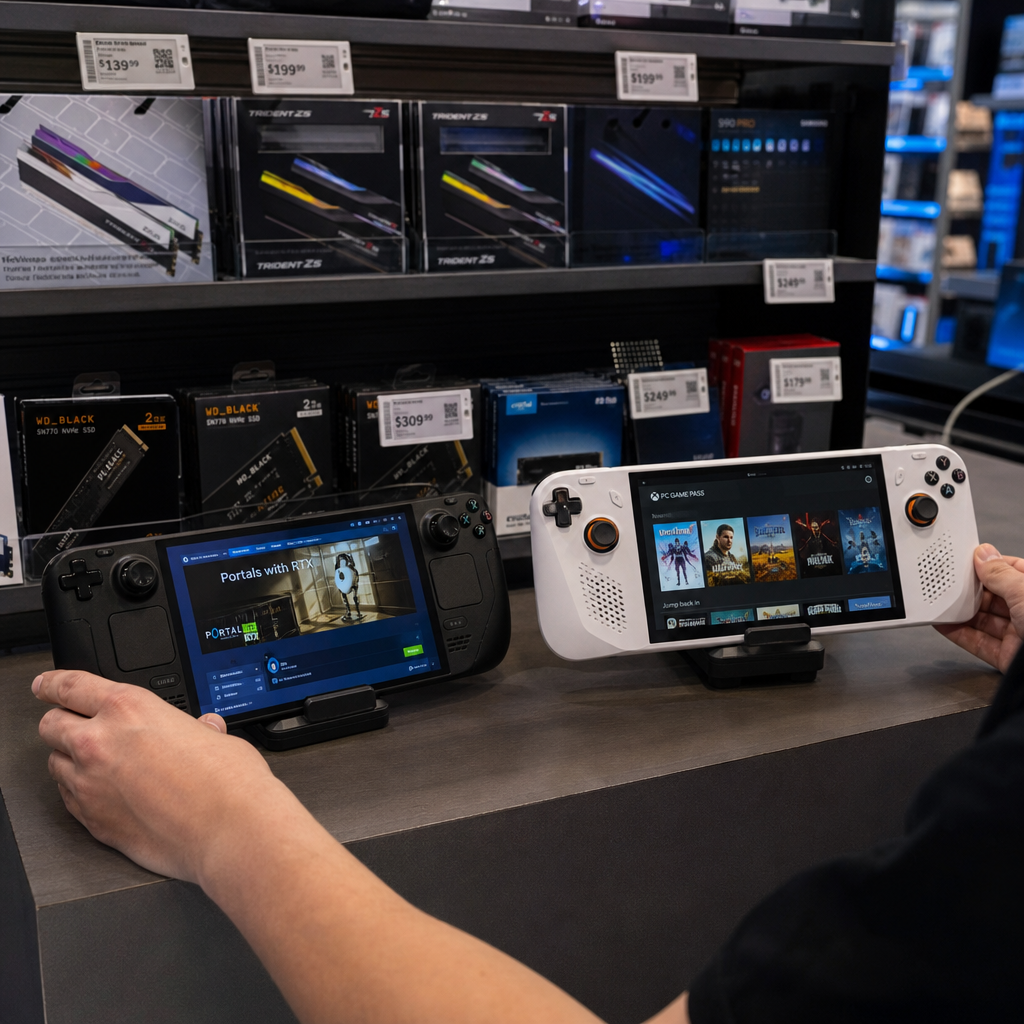 内存涨价拖慢 SteamOS，微软捡到一段补课时间