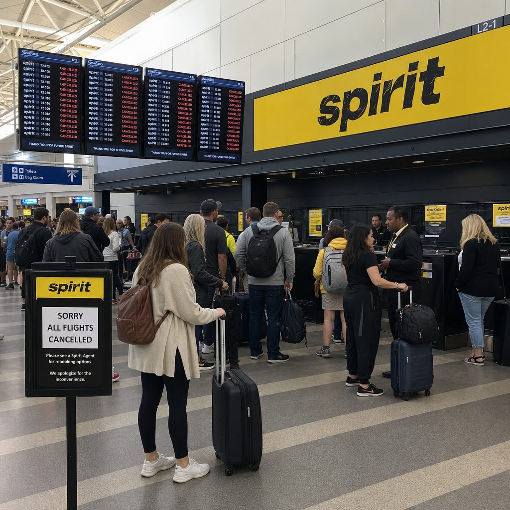 Spirit 停飞后，TikTok 上的“众筹收购”更像一次低价航司告别仪式