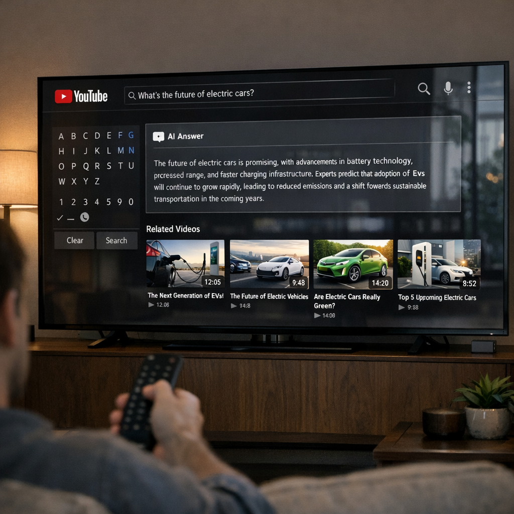 YouTube 测试 AI 搜索：视频列表还在，但答案页先来了