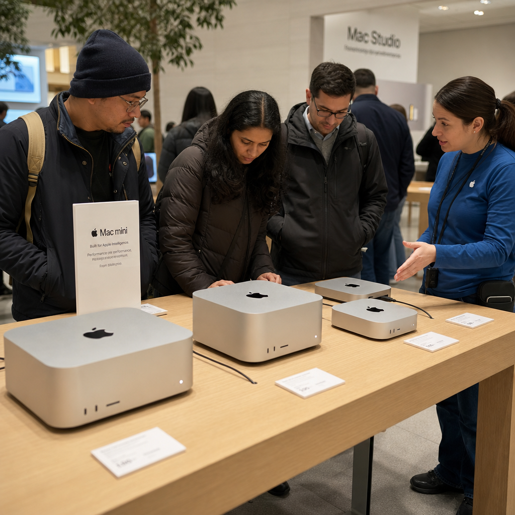 Mac mini 和 Mac Studio 缺货：本地 AI 真把桌面 Mac 变成算力商品了