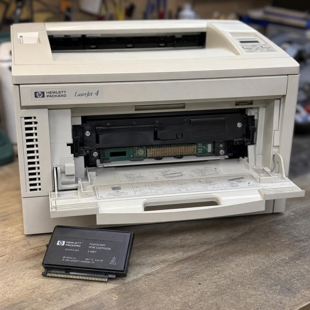 1991 年的 Adobe PostScript ROM 跑进浏览器：老代码为什么比云产品更耐用
