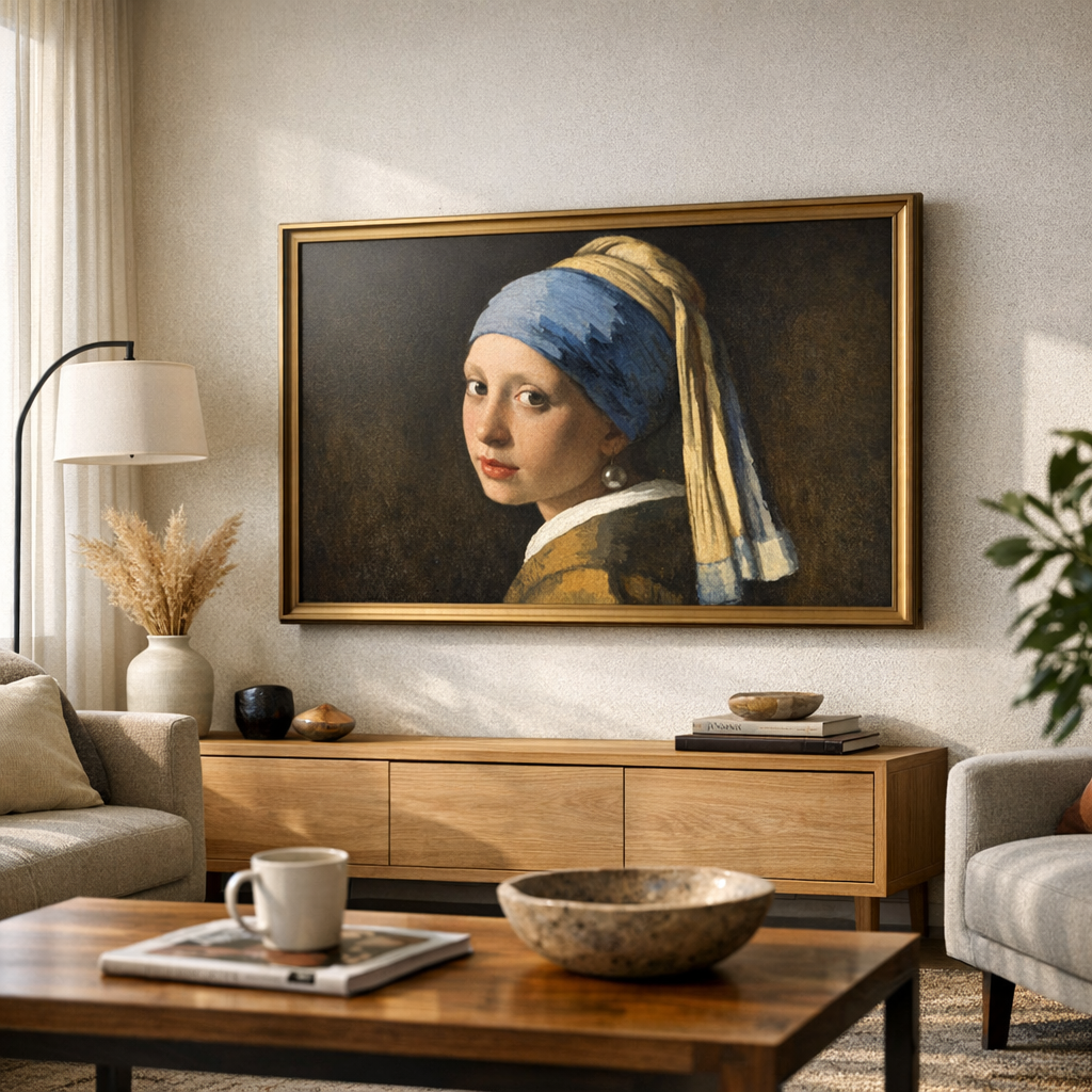 当电视开始假装成一幅画：海信 CanvasTV 降到冰点价，客厅审美战打到 600 美元档