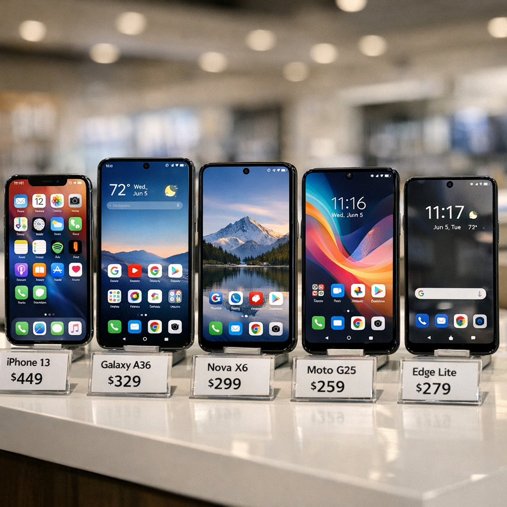 600美元以下，手机市场最真实的一场较量：便宜机不再“将就”，但苹果和安卓走了两条路