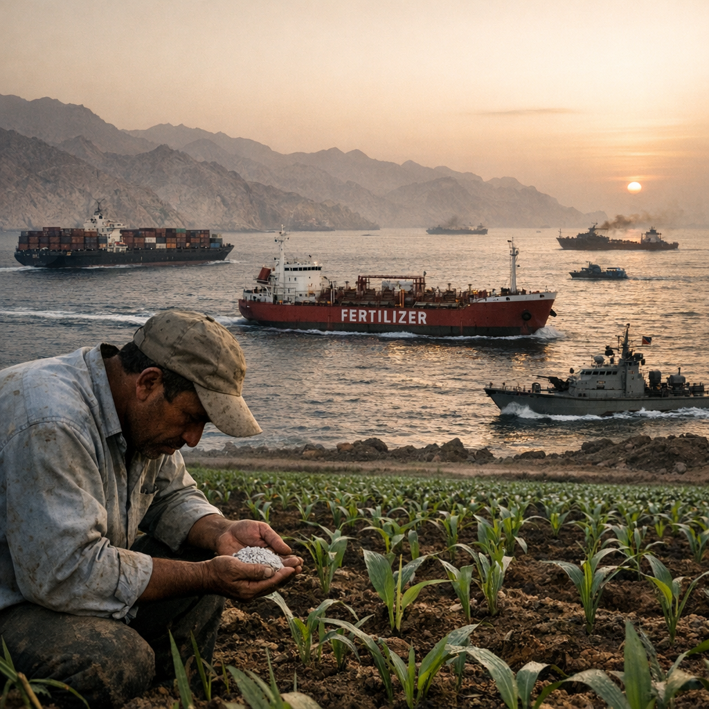 霍尔木兹海峡一堵，饭桌先发慌：一场“慢动作”粮食危机正在发酵