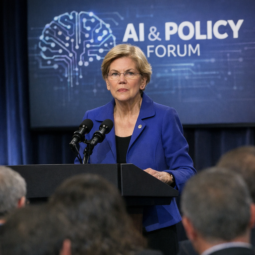 沃伦警告AI热潮可能外溢成金融风险：问题不只在泡沫，在传统资金也被绑上了车