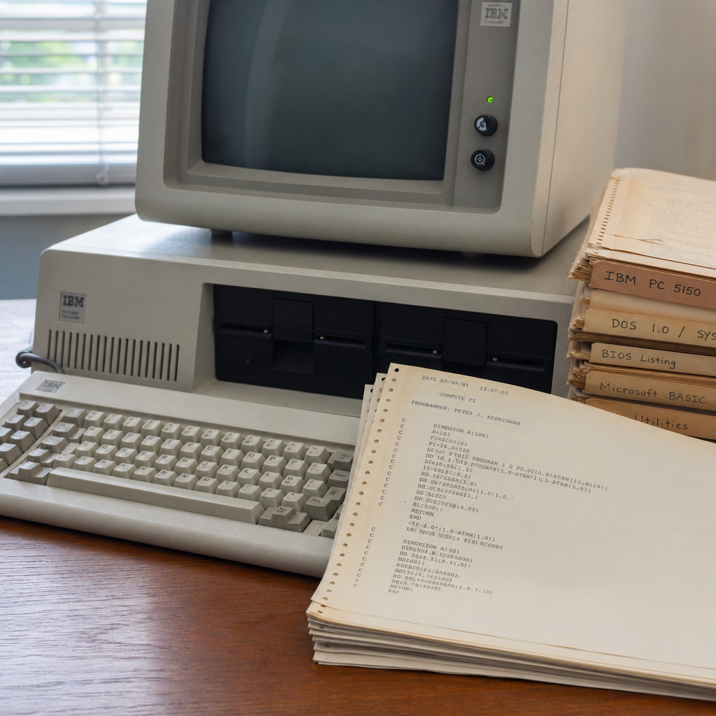 微软开源更早期 DOS 源代码：补上的不是产品，而是一段 PC 史料