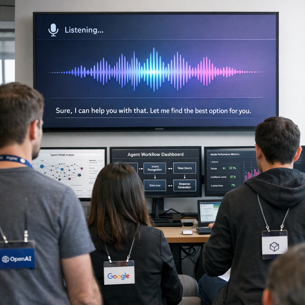AI圈“平静的一天”背后：语音模型开打，智能体竞争从模型转向工程