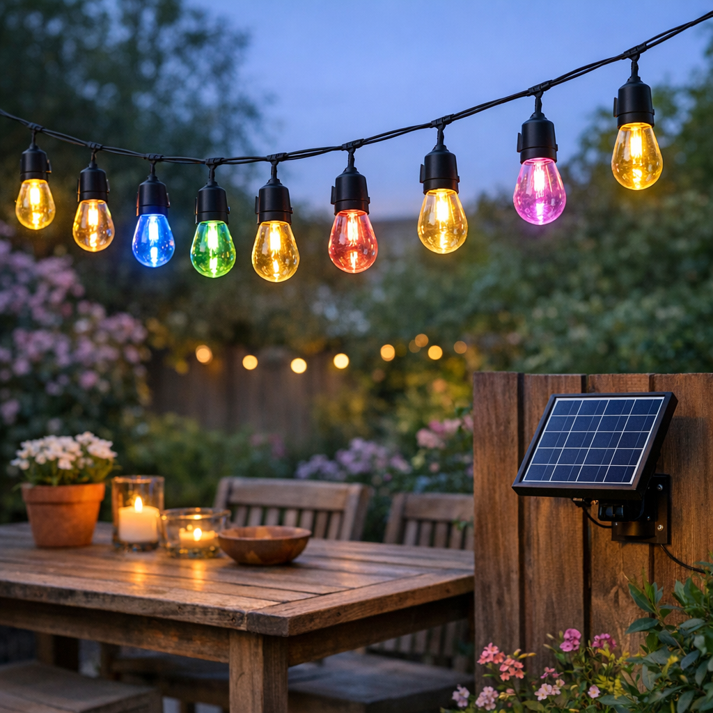 Govee首款太阳能户外串灯发布：免布线更实用，但13小时续航有前提