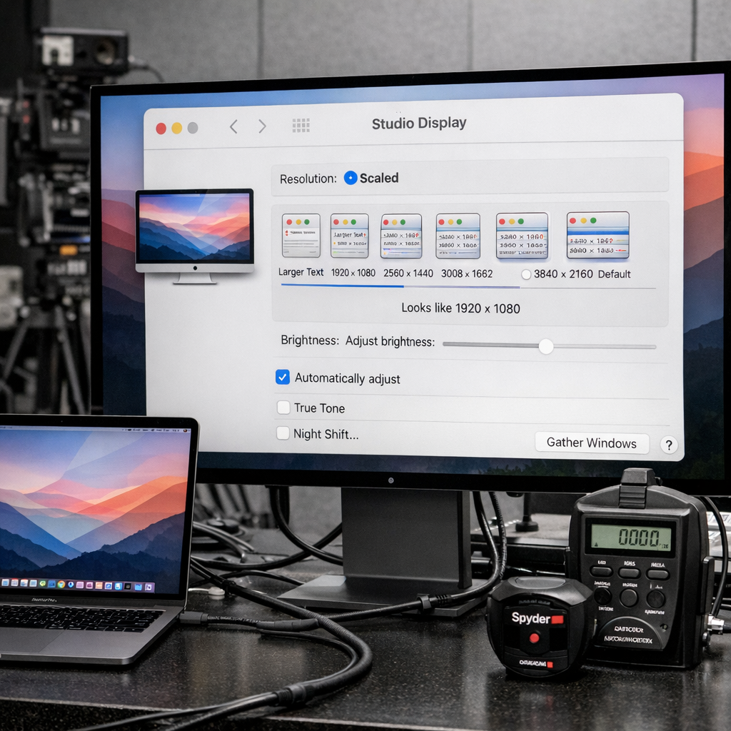 苹果新芯片翻车一角：M4、M5 外接 4K 屏竟然少了最该有的清晰模式