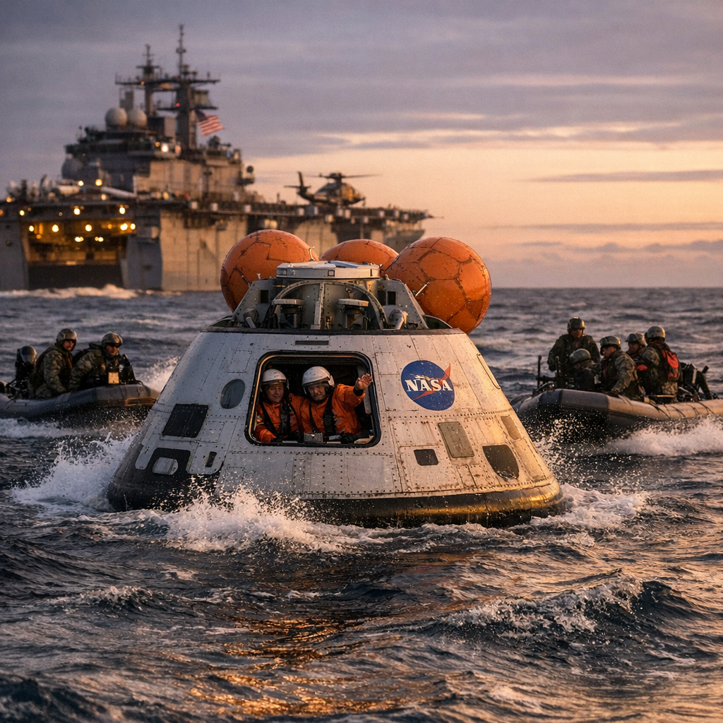 阿耳忒弥斯二号最后14分钟：重返月球时代，最危险的一课才刚开始