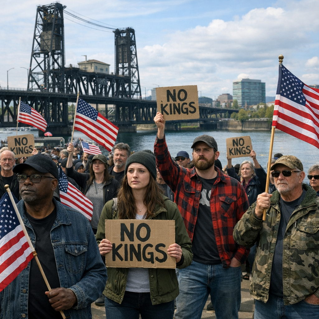 当美国国旗重新回到街头：一场抗议为何开始改写“美国符号学”