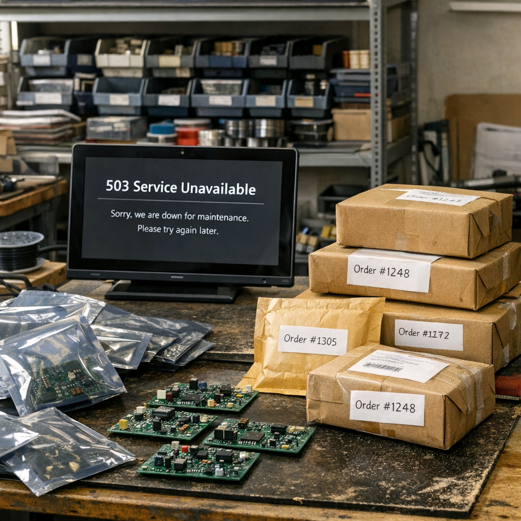 Tindie 连续多日 503：比宕机更糟的，是平台只留下一句“维护中”