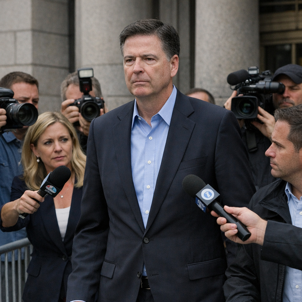 Comey 因“8647”贝壳照再遭起诉：真正危险的是谁来解释暗语