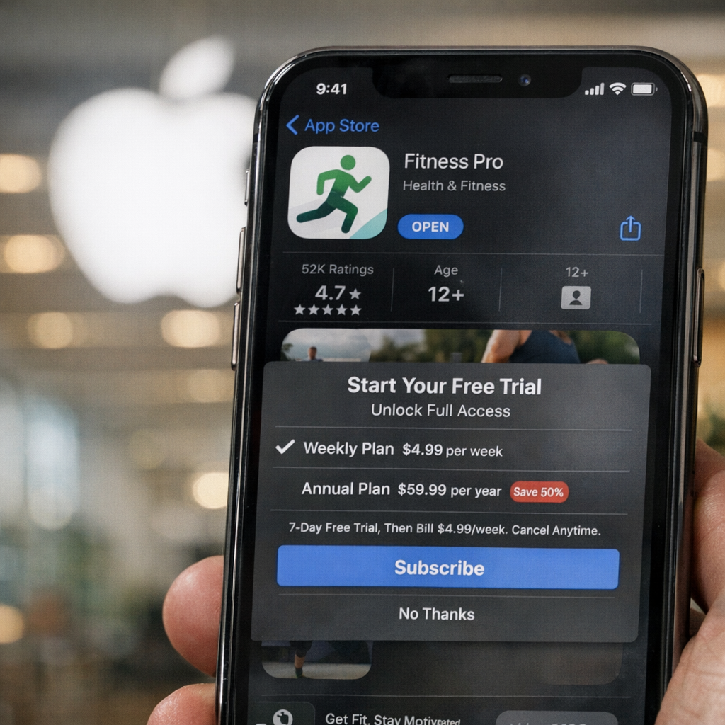 苹果短暂下架又恢复 Cal AI：美国区能走网页支付，但订阅套路仍归 App Store 管