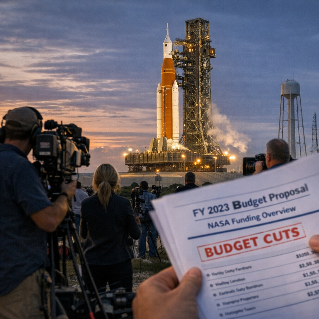 NASA刚把人送向月球，白宫却想大砍预算：美国登月雄心正在和现实对撞