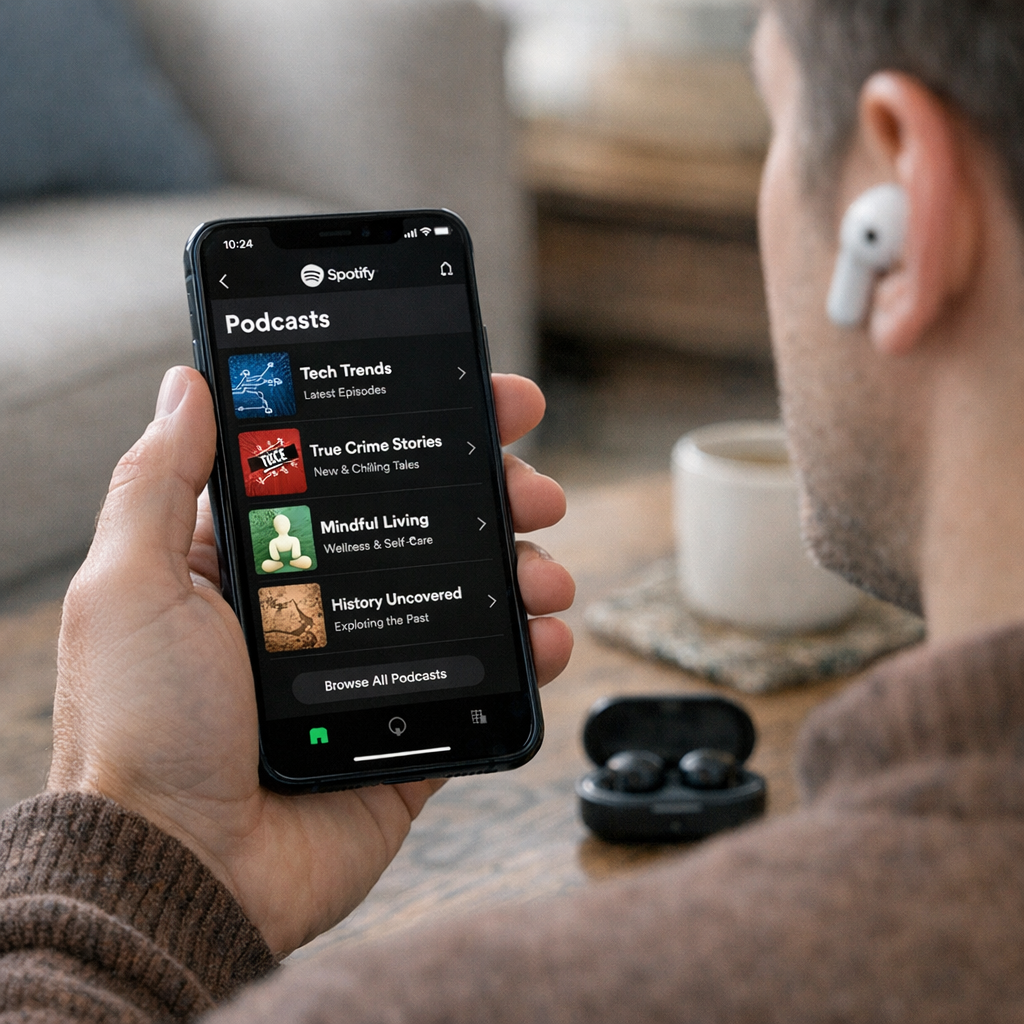 Spotify 想把播客推荐也变成“许愿池”：一句话生成节目单，听上去很美