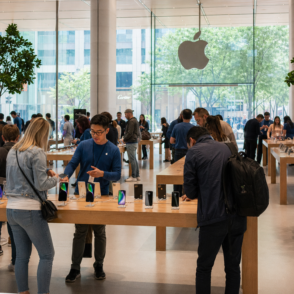 苹果Q2营收1112亿美元：iPhone缺芯还涨22%，库克给Ternus留了一台硬机器