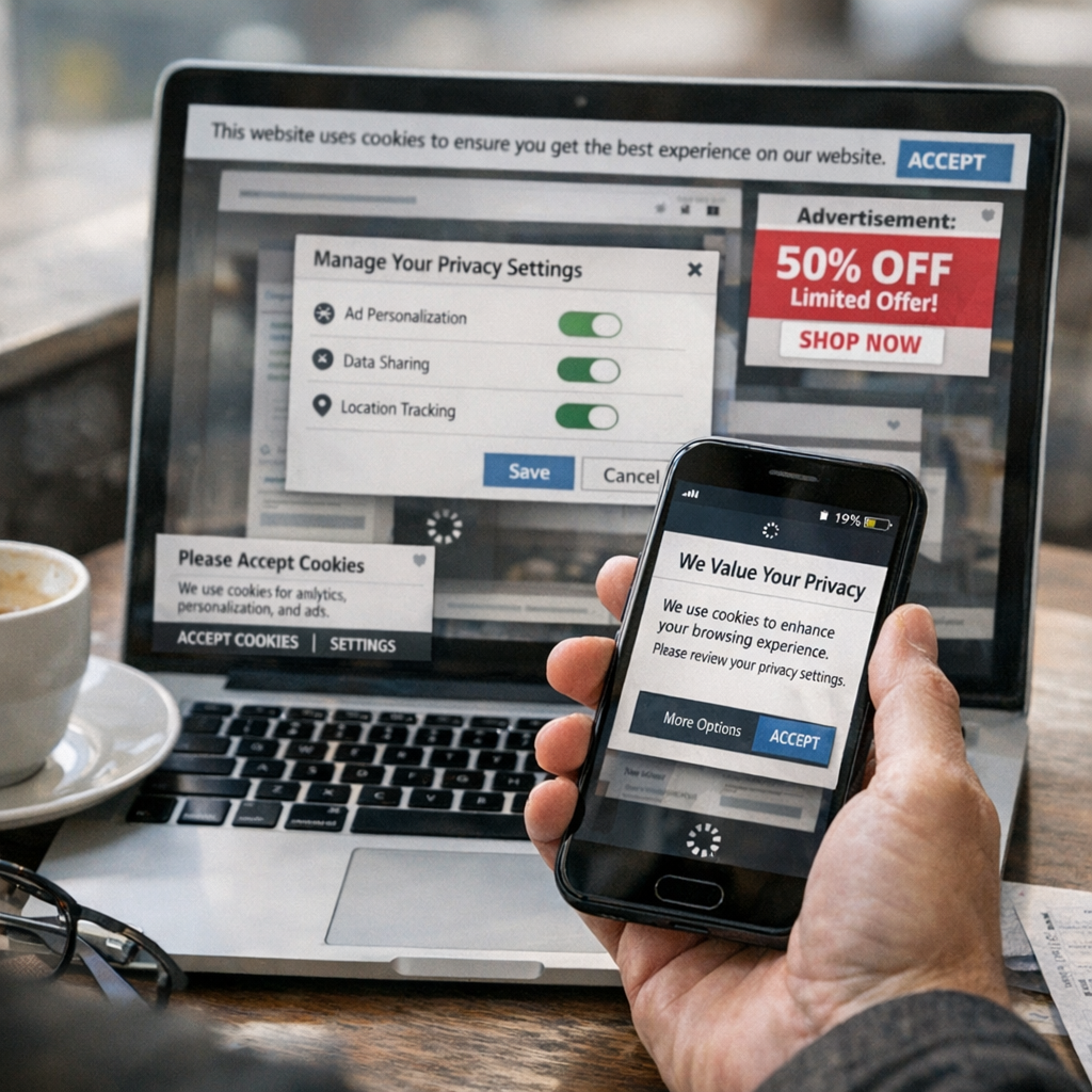 我们不是“同意”了监控，而是被默认喂给了广告系统