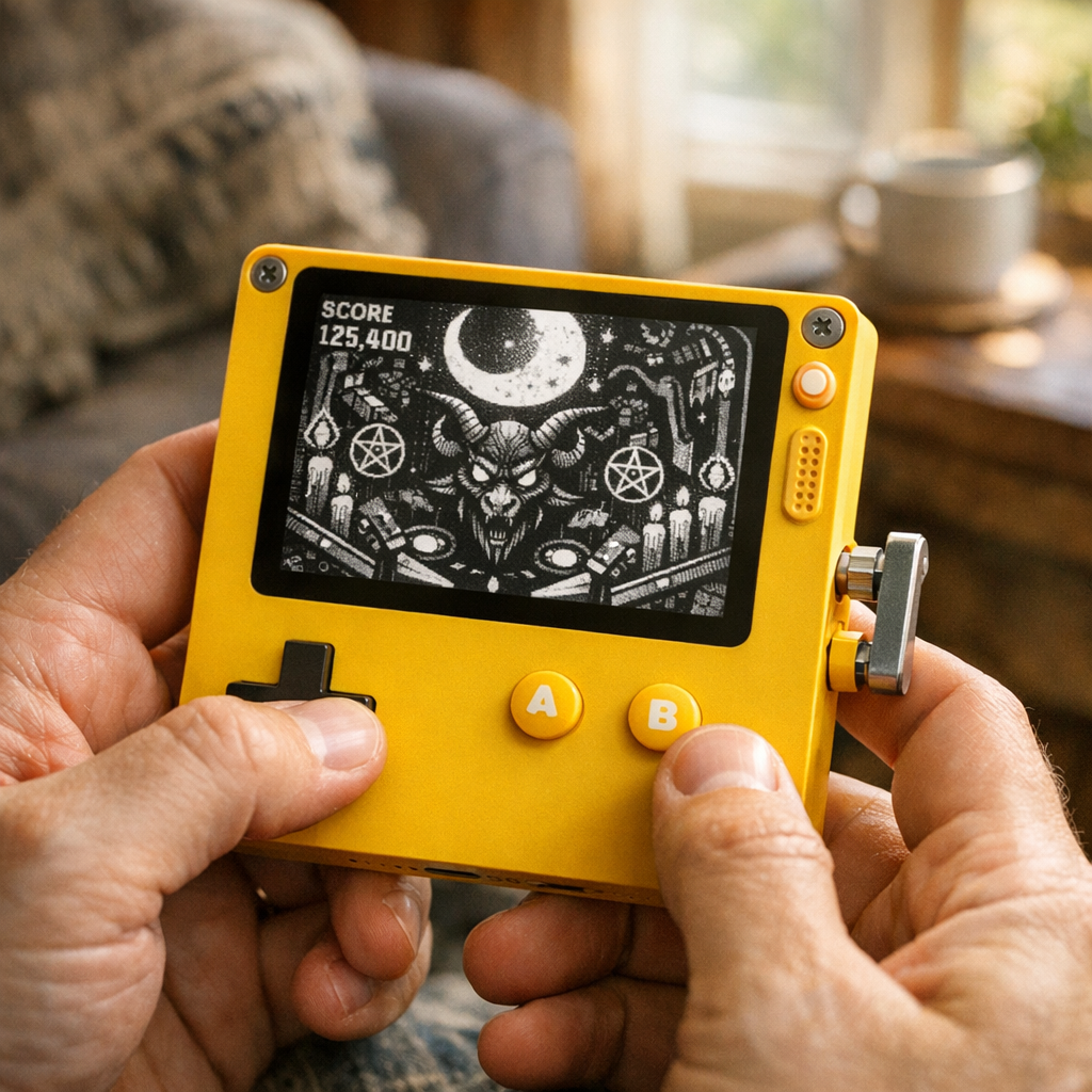 当恶魔遇上弹珠台：一款小众掌机游戏，为什么让人重新想起“街机时代的魔力”