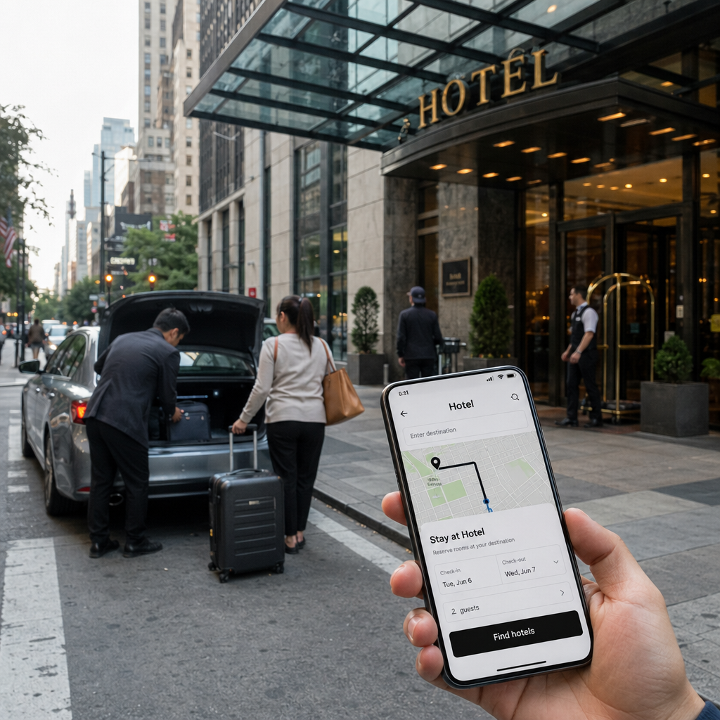 Uber 接入酒店预订：它想做旅行入口，但短板不在房源