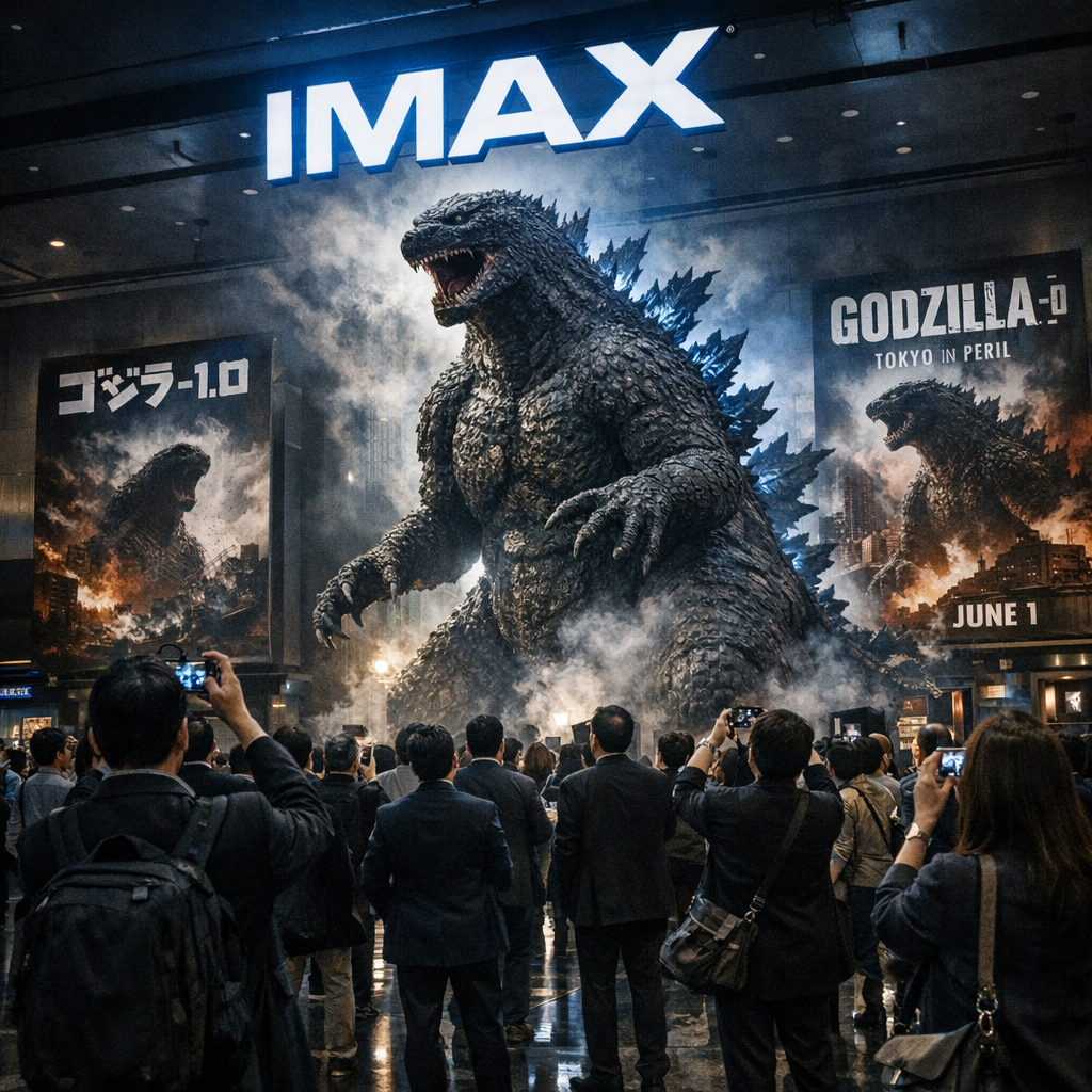哥斯拉回来了，这次不只踩东京：东宝用 IMAX 把“战后创伤”拍向纽约