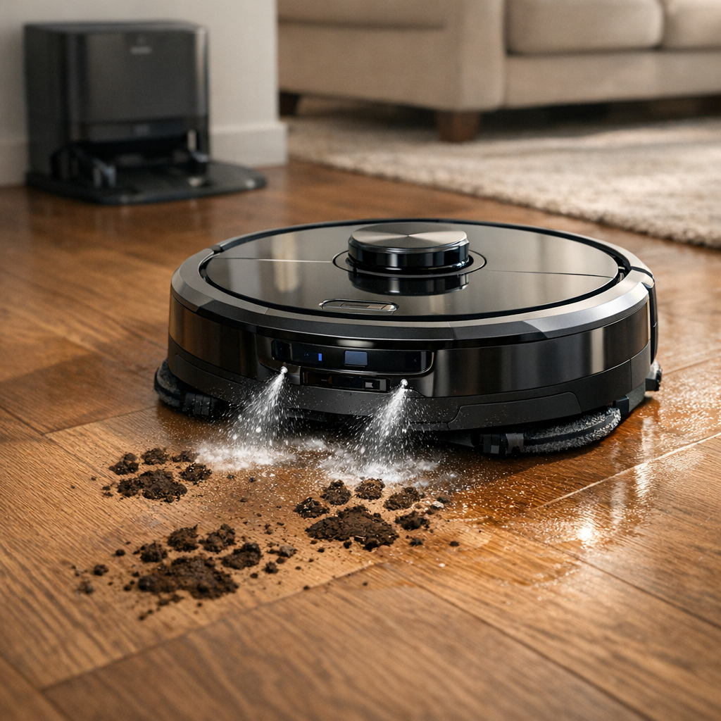 扫地机器人开始“先泡再擦”：科沃斯这台新机，终于盯上了家里最难搞的陈年污渍
