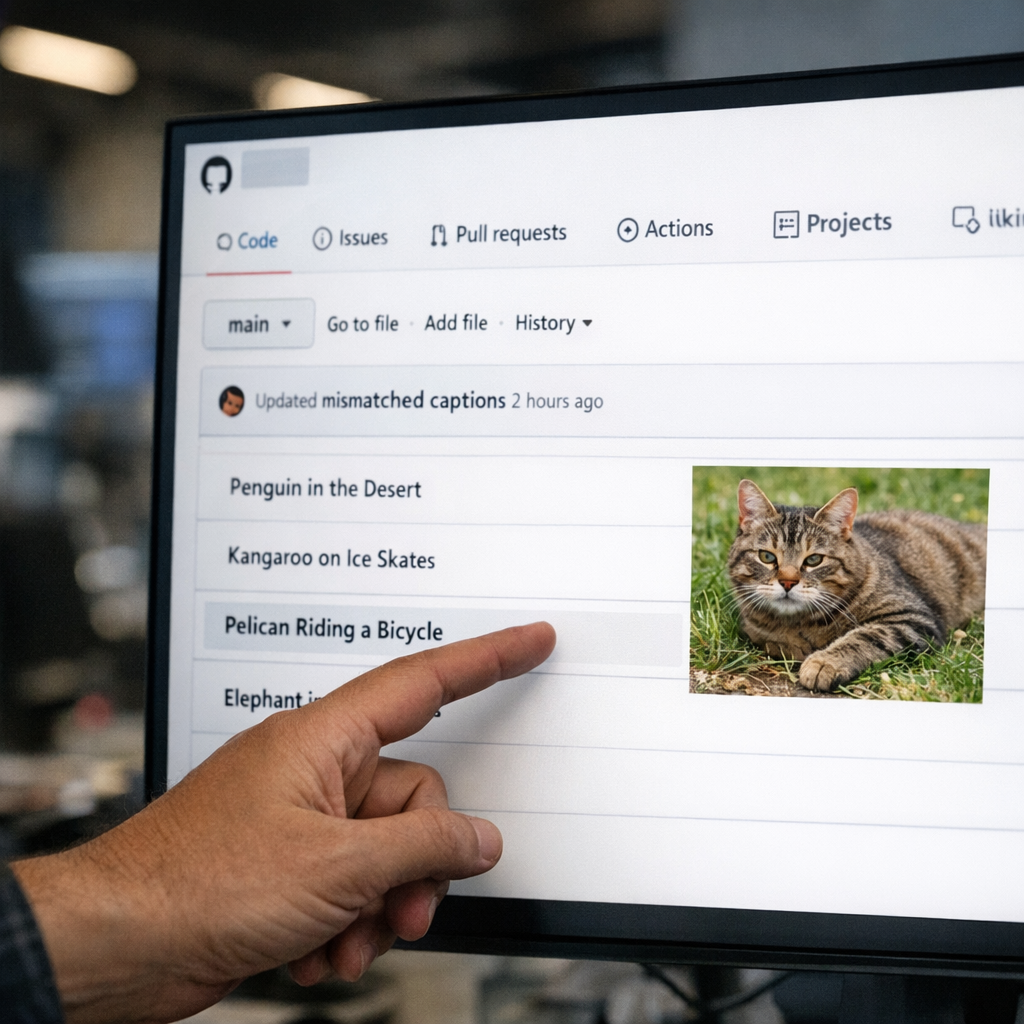 “鹈鹕骑自行车”错配仓库火了：当 AI 训练默认抓全网，作者也开始反手喂假样本