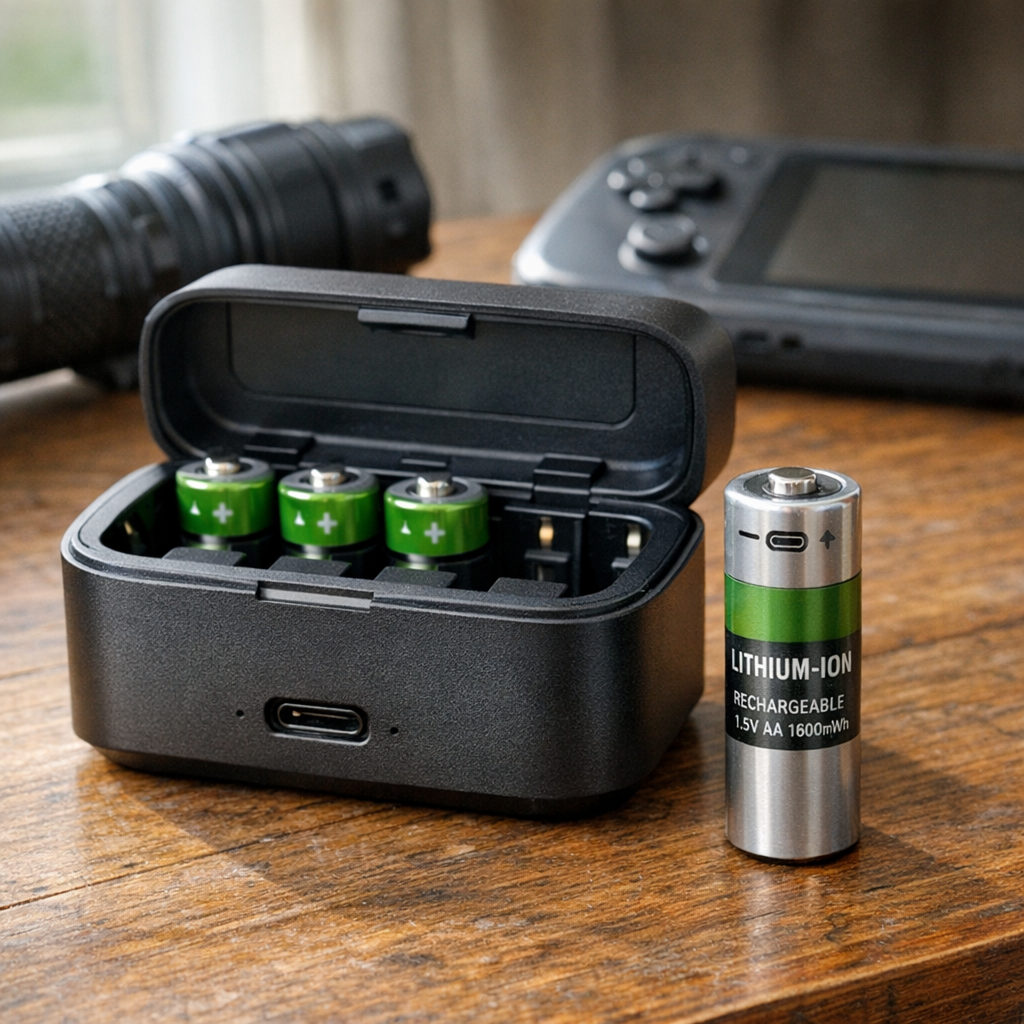 AA 电池也开始卷 USB-C 了，但真正靠谱的只剩这一家