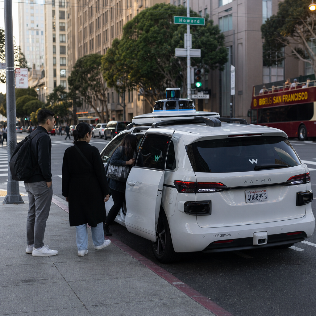 Waymo让极氪小厢车载客试跑，Robotaxi开始算硬账
