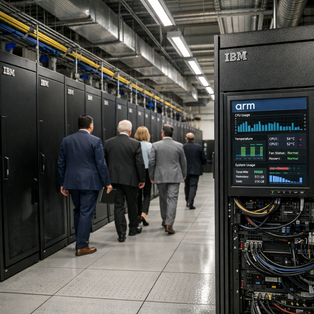 IBM牵手Arm，想给企业计算换一副“新骨架”