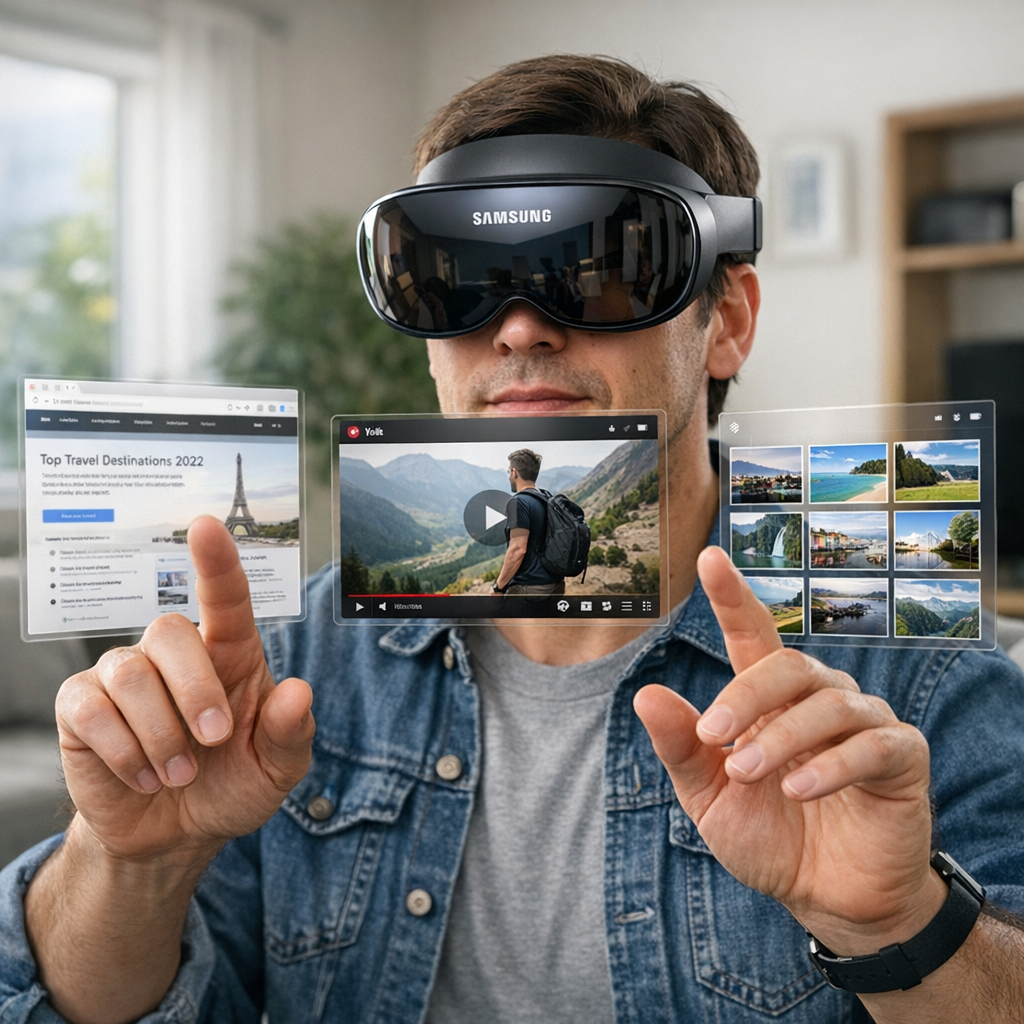 Google想把所有平面内容都“掰弯”：Galaxy XR迎来2D转3D实验功能