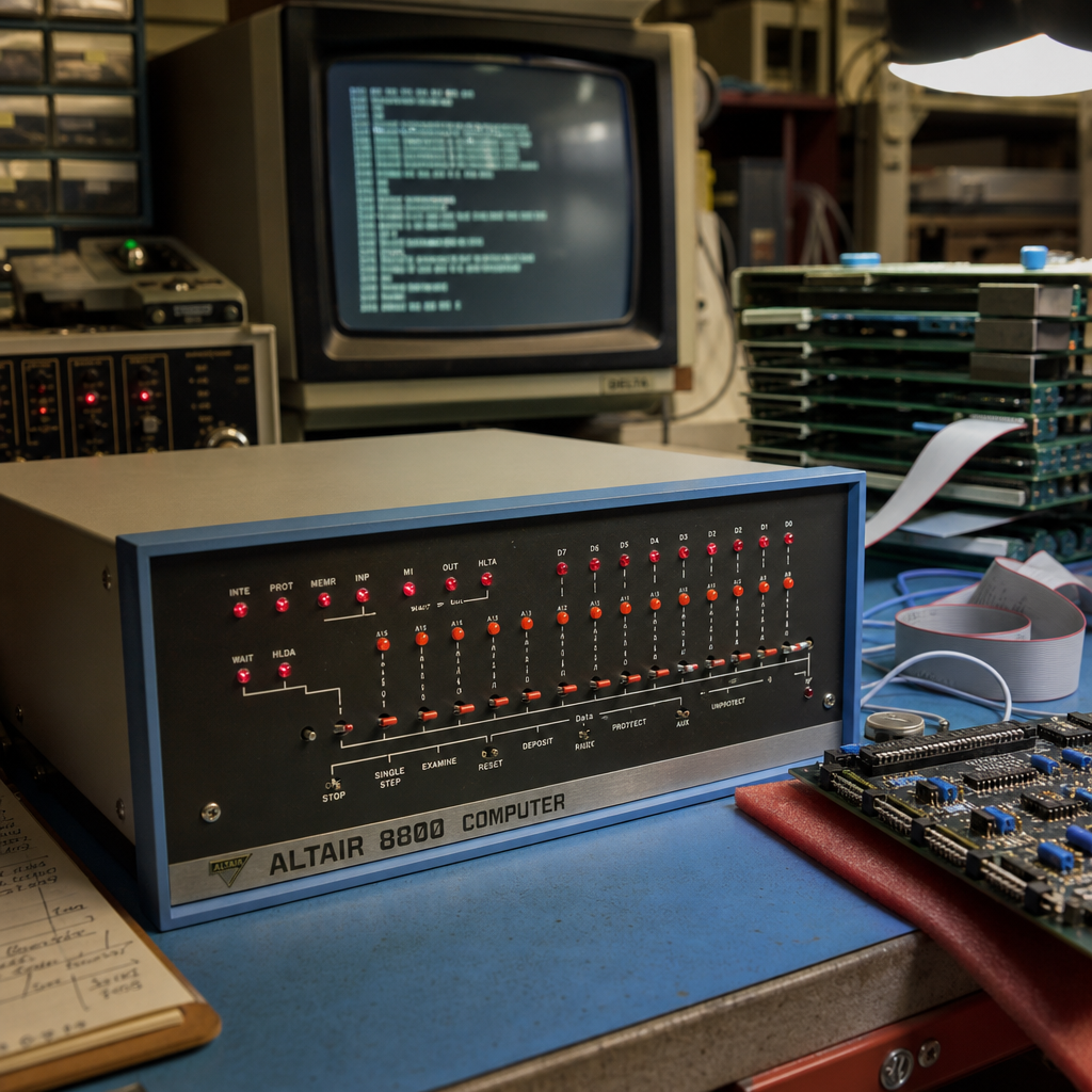 S-100 Virtual Workbench：把 Altair 8800 的骨架拖回浏览器