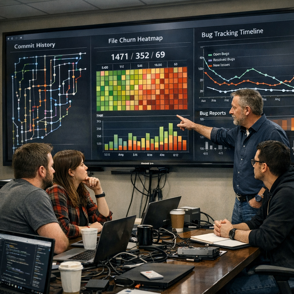 别急着读代码：5 条 Git 命令，先把项目的“病历”翻出来