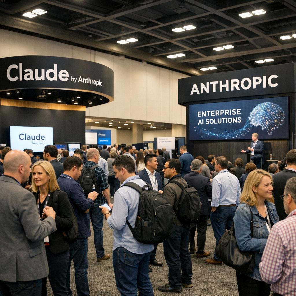 在旧金山 AI 会场里，最响亮的名字不是 ChatGPT，而是 Claude