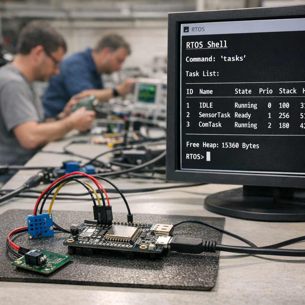 一个不到 10KB 的 RTOS，想把物联网从“能跑就行”拉回工程化