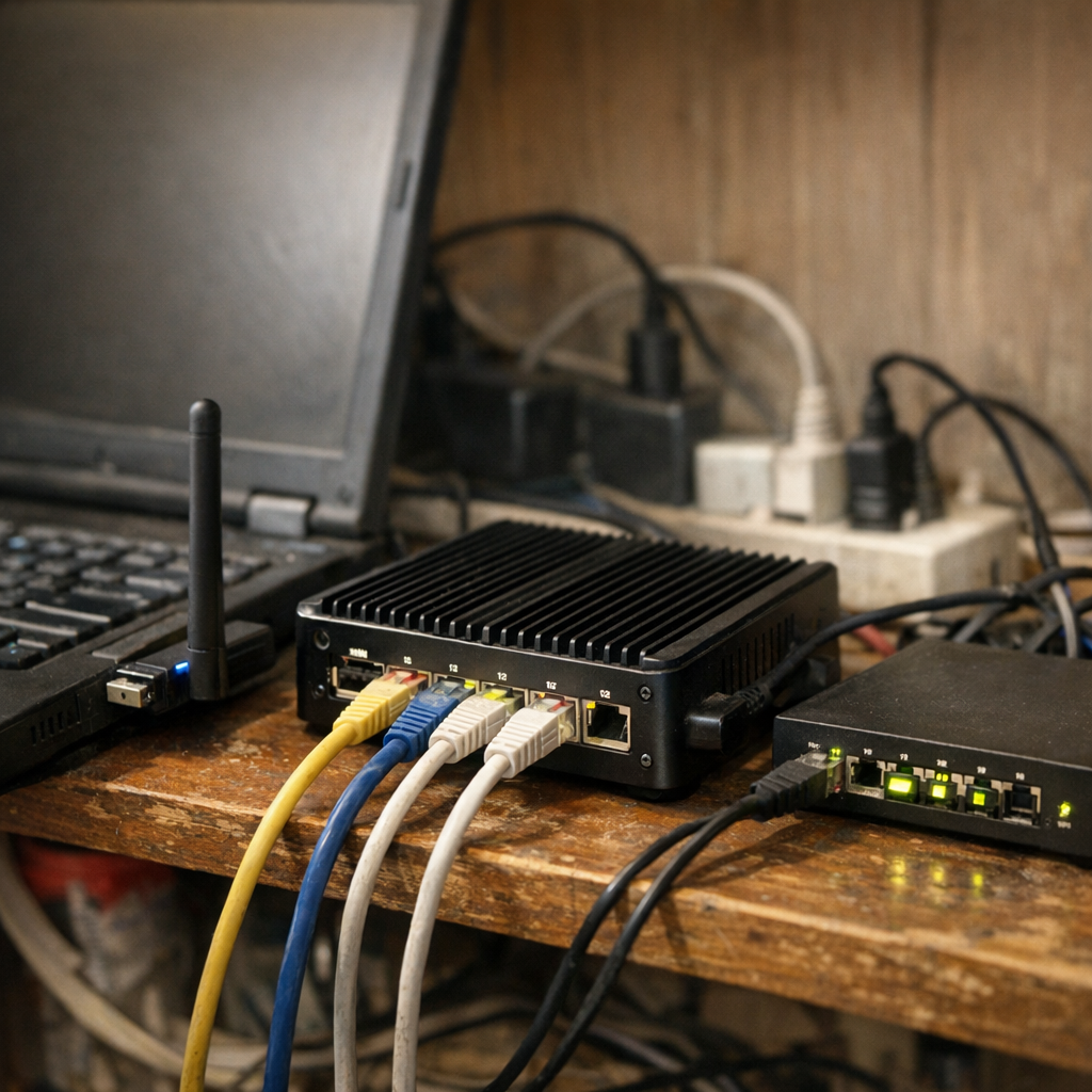 路由器不神秘：一位博主把“电子垃圾”改造成家庭网络中枢，也顺手戳破了消费硬件的神话