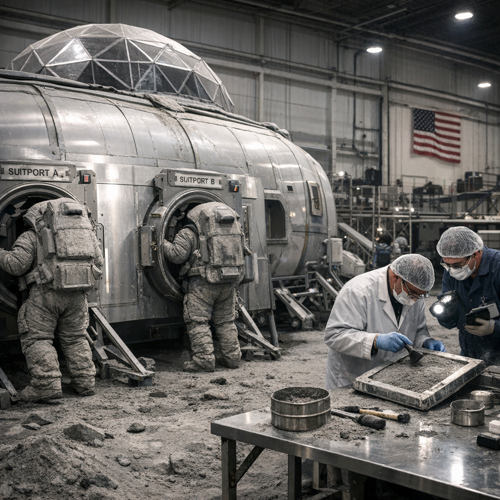 月球不只有诗和远方，还有“会钻进肺里”的尘土