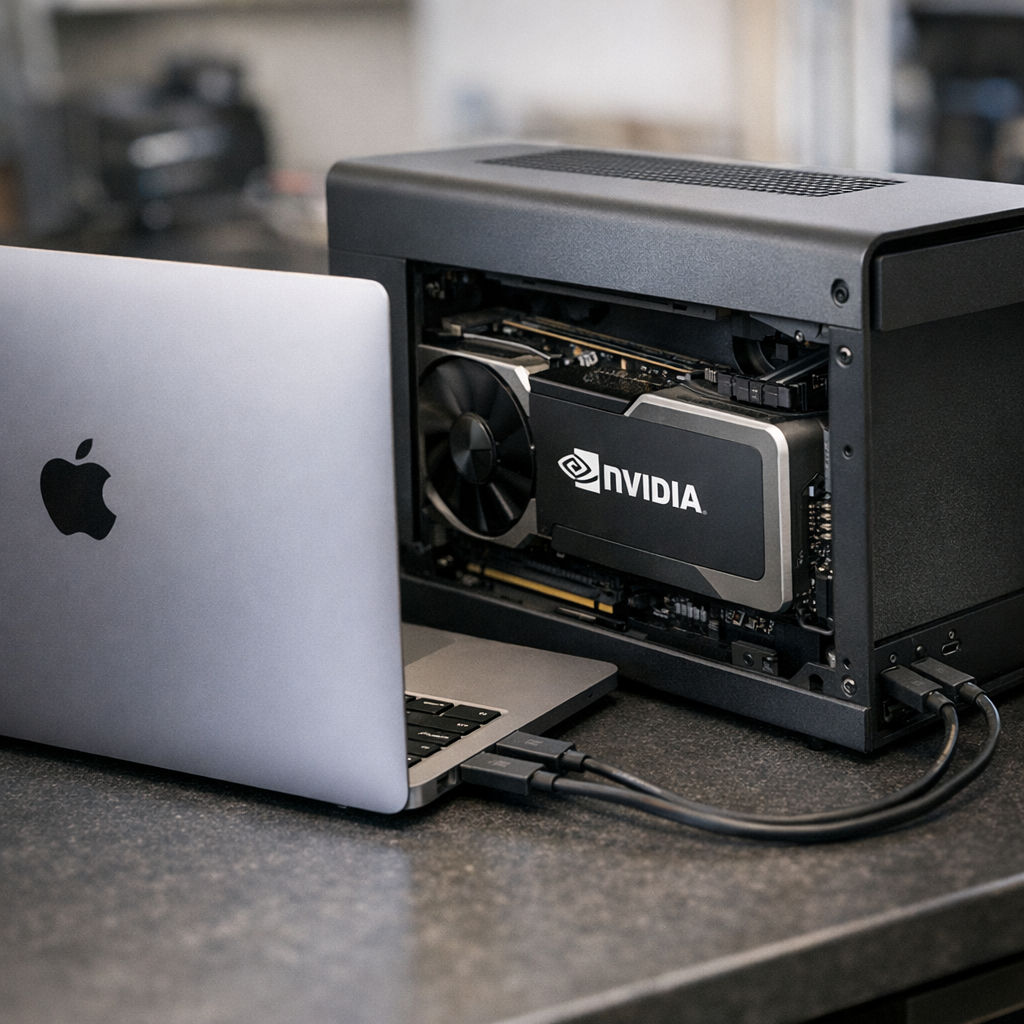 苹果点头、英伟达“借道”回归：Arm Mac 终于能折腾外接显卡了，但这还不是游戏玩家的春天