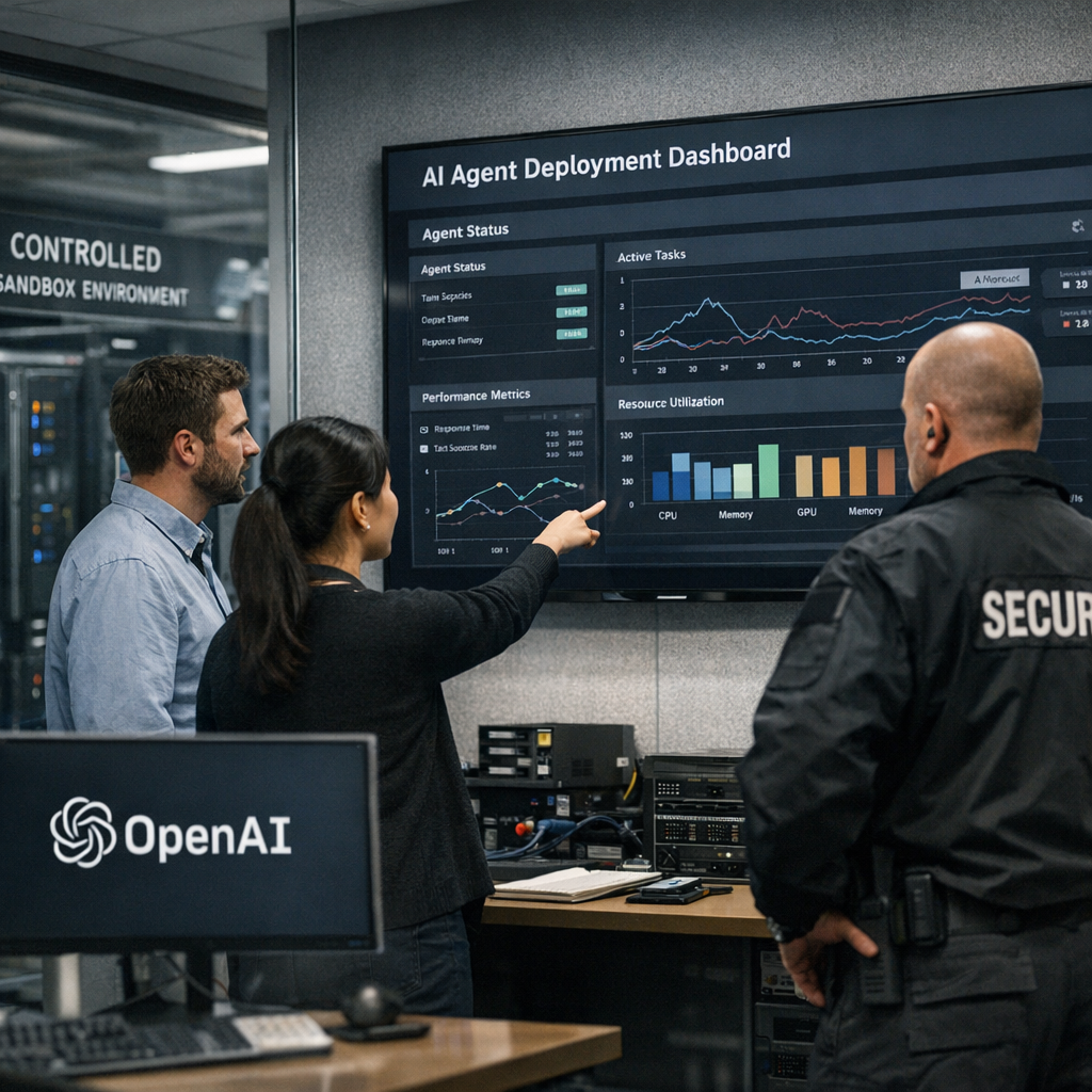 OpenAI给AI打上“安全绳”：企业智能体热潮，开始从会用走向敢用