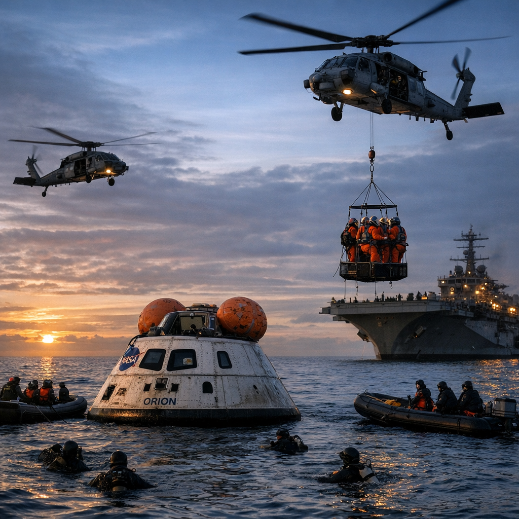 穿过6分钟寂静，阿耳忒弥斯二号落回地球：美国重返月球的情绪，比技术更先抵达