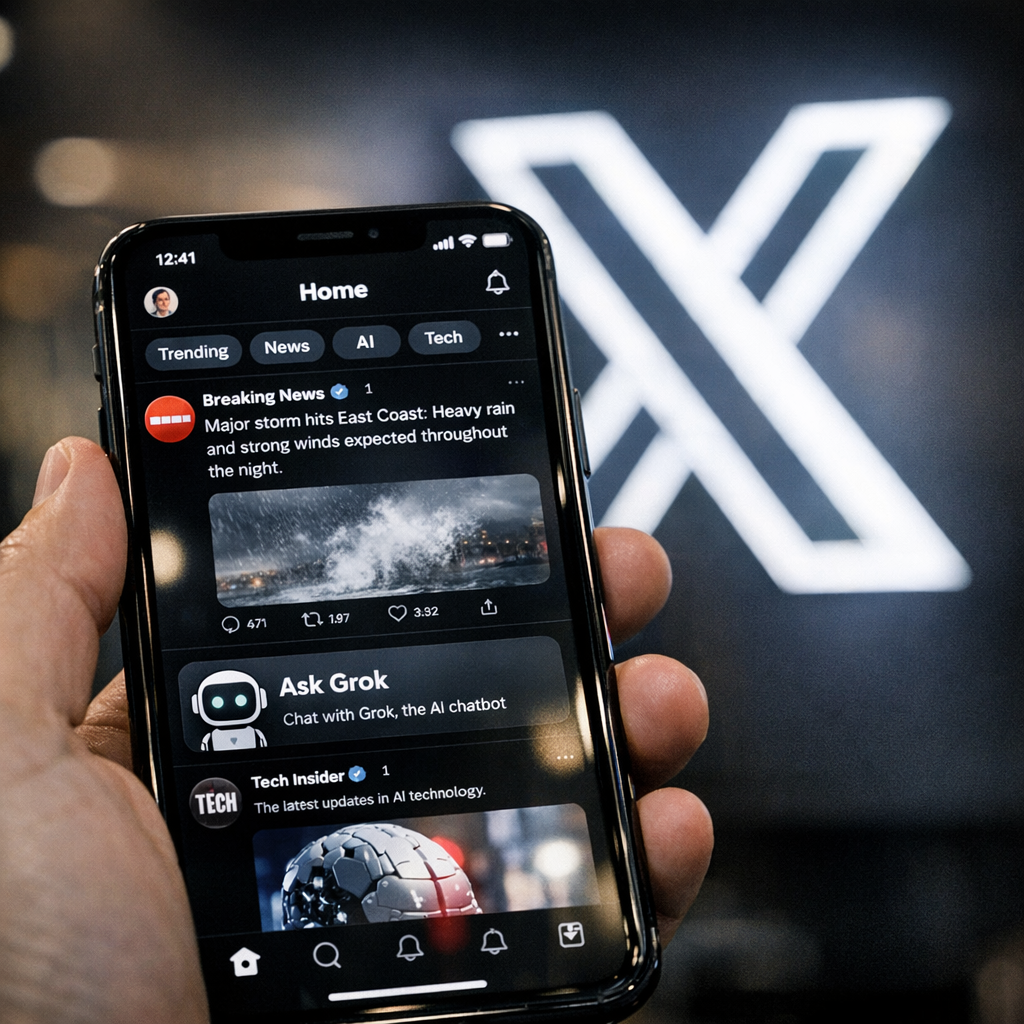 X让Grok参与首页推荐，又下线Communities：更顺手，也更可控
