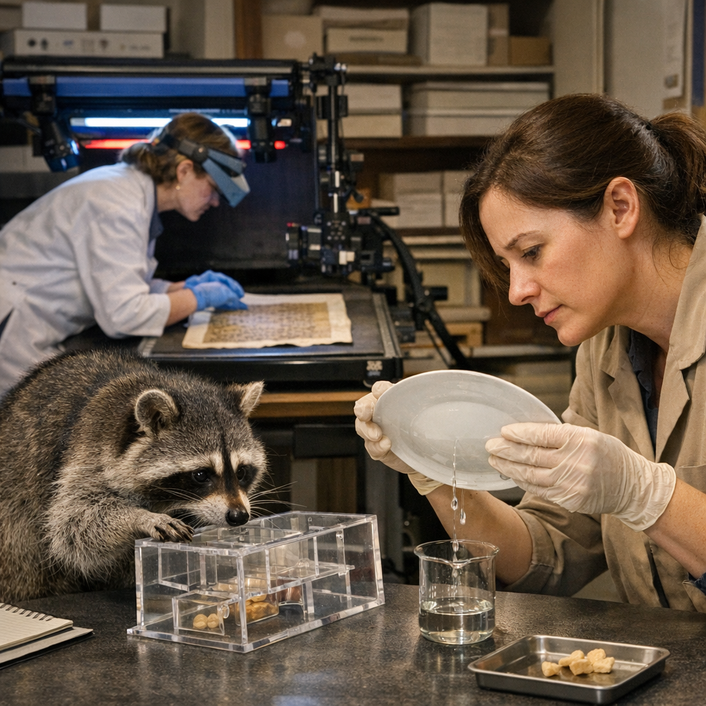 浣熊会开锁、太空精子会迷路：这7则差点被错过的科学新闻，藏着今年最有意思的答案