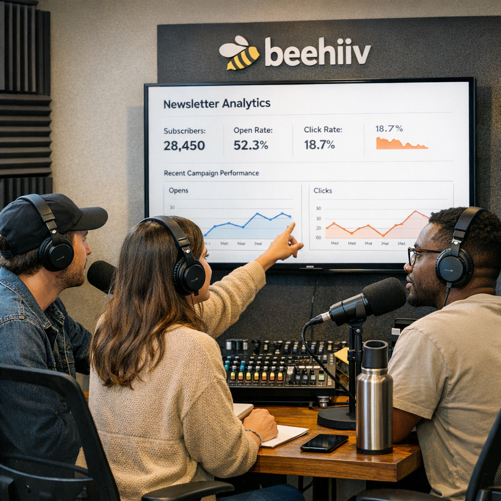 Beehiiv杀入播客：创作者平台的下一场战争，不只是在抢Substack和Patreon